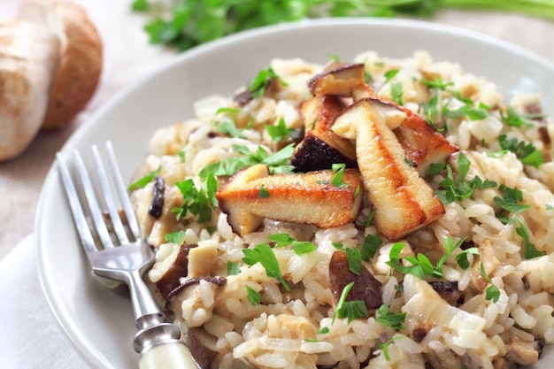 Delicious Risotto with Mushrooms â Free Download