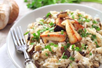 Delicious Risotto with Mushrooms â Free Download