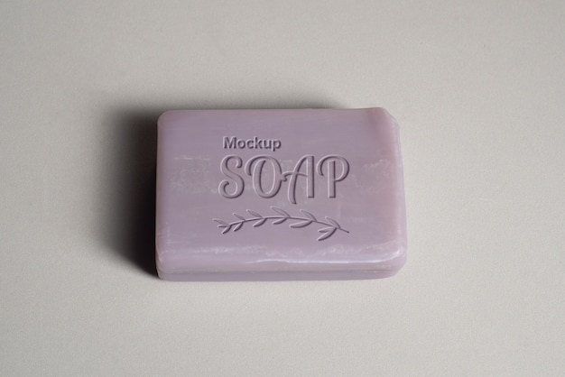 Cleaning Soap Bar Mockup Design – Free Download