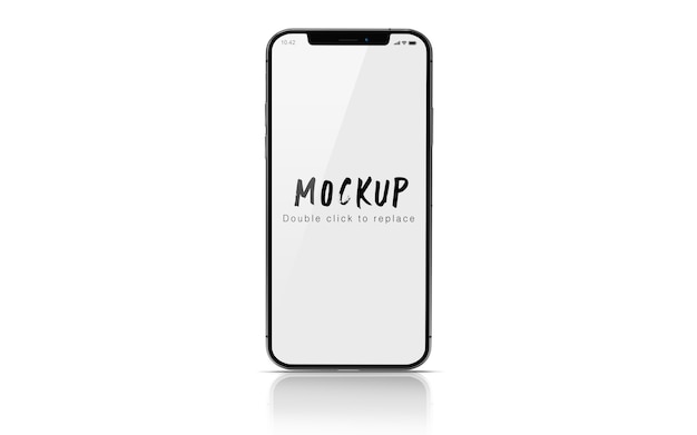 Smartphone Mockup Isolated PSD – Download Free Stock Photo