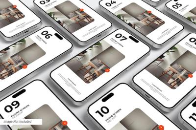 Stunning Phone Screen Mockup for Creative Projects – Free Download