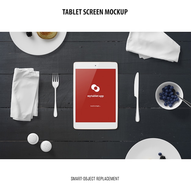 Tablet Screen Mockup – Free Download, Download Free Stock Photo