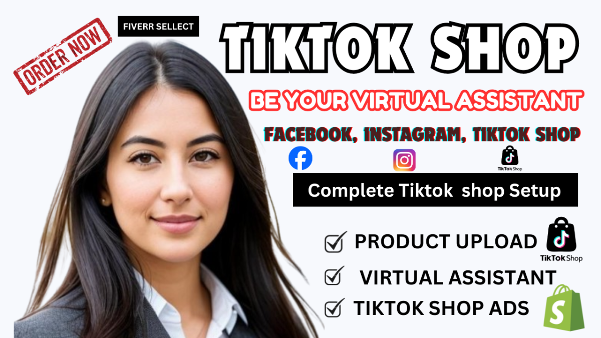 I Will Be Your TikTok Shop Virtual Assistant – Sync Your Shopify Products