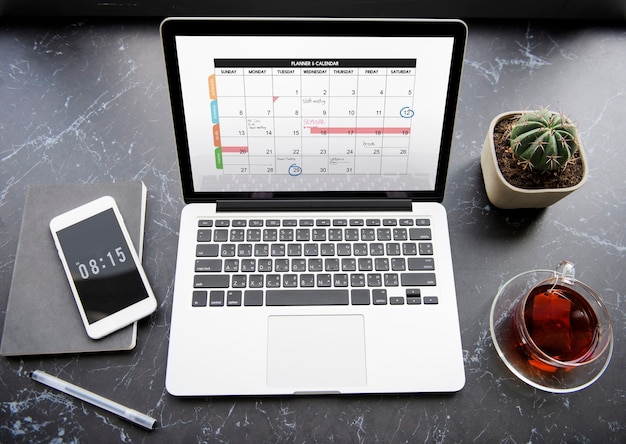 Calendar Planner Agenda Schedule Concept – Free Download