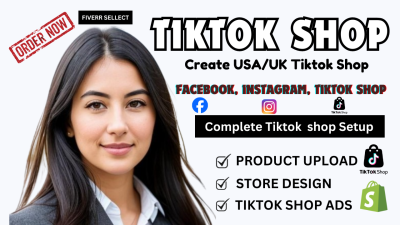 I Will Set Up Your TikTok Shop and Optimize It to Boost Shopify & Facebook Sales