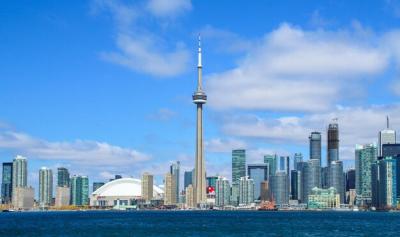 Toronto Cityscape Against Cloudy Sky – Free Stock Photo, Download for Free