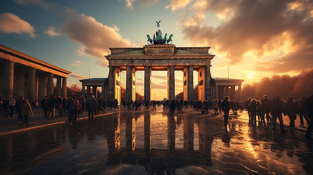 Brandenburg Gate in Berlin, Germany – Free Stock Photo, Download for Free