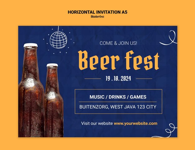 Oktoberfest Celebration Template – Free Download