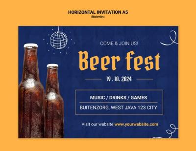 Oktoberfest Celebration Template – Free Download