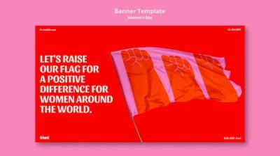 International Women’s Day Banner Template – Free Download