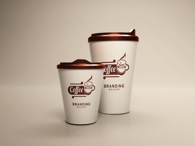 Paper Coffee Cup Mockup – Free Download