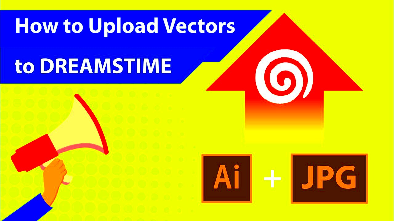 How to upload Vectors with JPG previews on Dreamstime Step by Step 