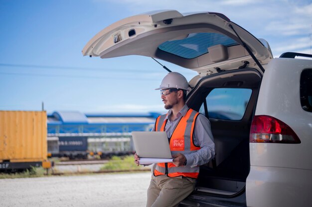 Engineers in Safety Uniforms Discussing Inspection Documents – Free Stock Photo, Download for Free