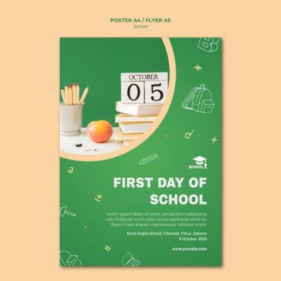 Back to School Flyer Template – Free Download