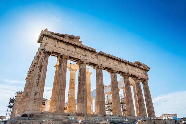 Parthenon Temple on the Acropolis in Athens, Greece – Free Stock Photo, Download for Free