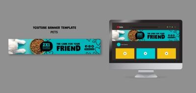 Flat Design Pet Template – Free to Download