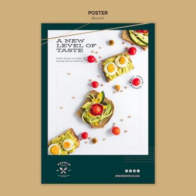 Brunch Poster Template – Free Download