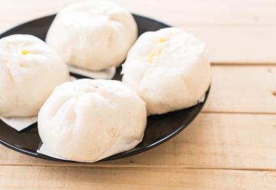 Steamed Dumpling or Chinese Bun: Free to Download Stock Photo