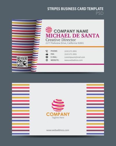 Professional Business Card Template – Free to Download