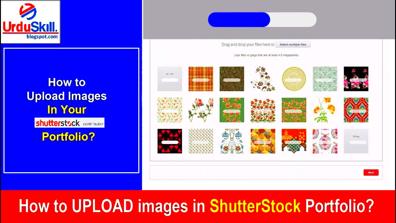 How to Upload Images Illustrations and Photos on ShutterStock 