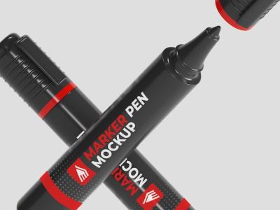 Marker Pen Mockup – Free Download for Stock Photos