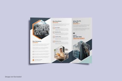 A4 Trifold Brochure Mockups – Free Download