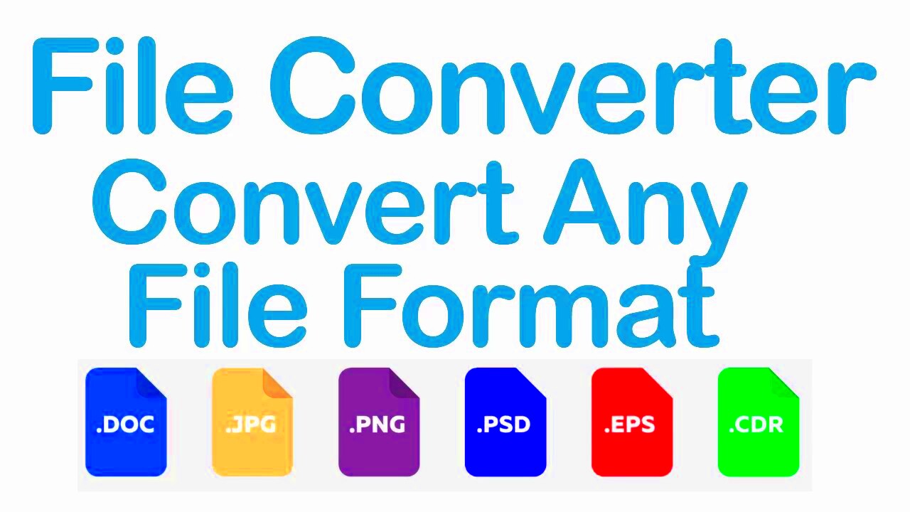 Free File Converter convert any file to different format YouTube