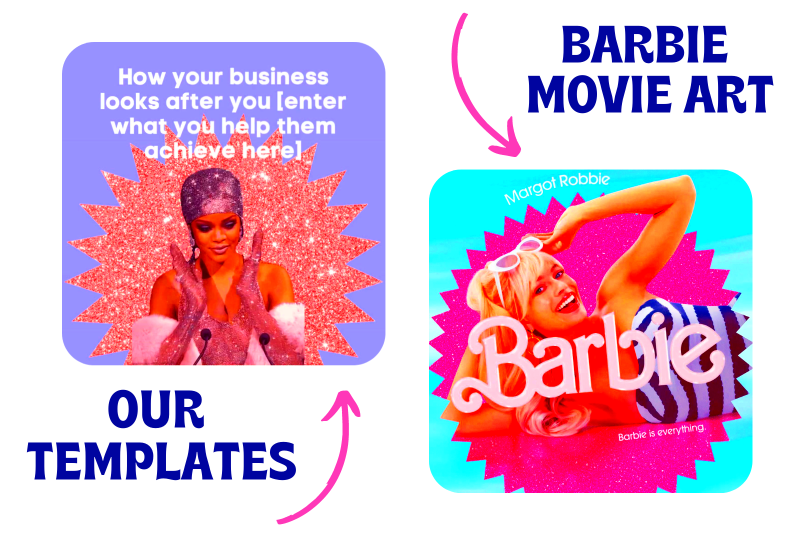 How to Create BarbieInspired Social Media Content Free Canva 