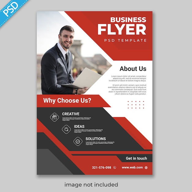 Business Flyer Template – Download Free Stock Photo