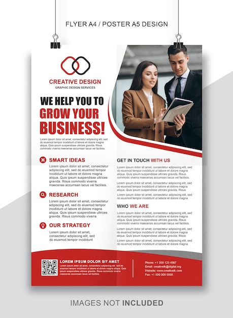 Premium Flyer Design for Business or Marketing Agency – Free to Download