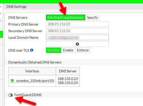 Fix Unable to Load FortiGuard DDNS Servers List Configure DynDNS