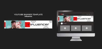 Flat Design Influencer Template – Free to Download