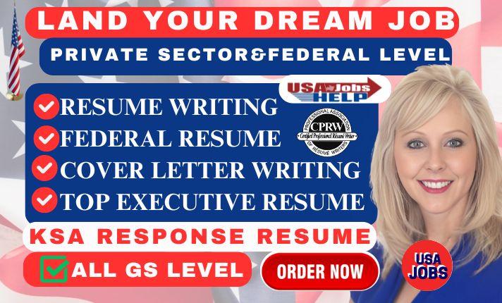 Expert Federal Resume Writing for USAJOBS, ATS, and Veterans | ECQ Resume & LinkedIn Optimization