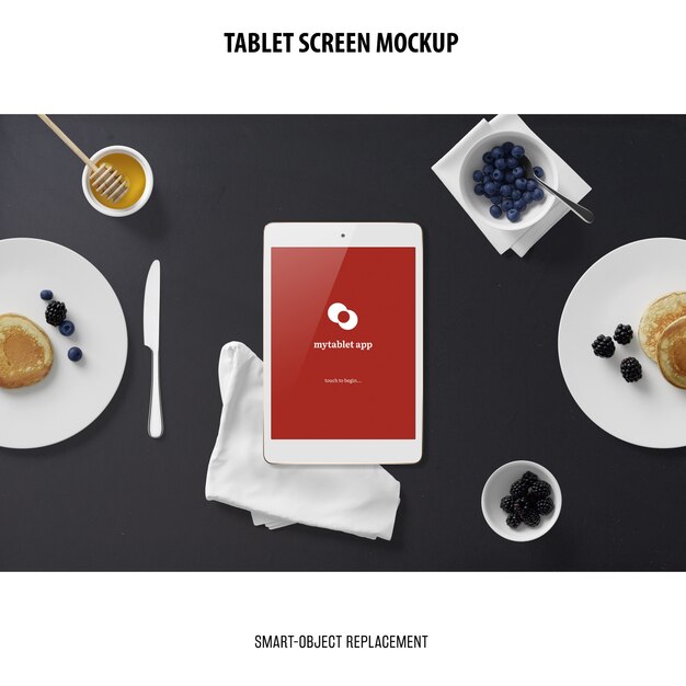 Tablet Screen Mockup – Free to Download, Free Stock Photo