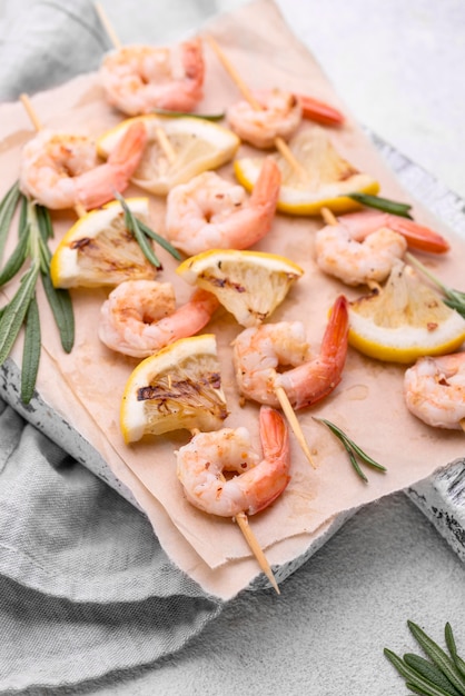 High View Seafood Shrimp Skewers – Free Download