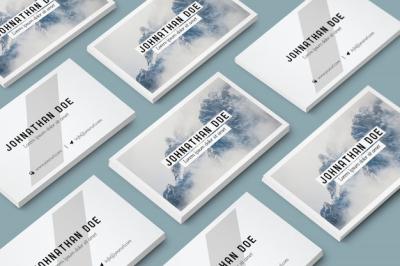 Business Card Collection Mockup – Free Download for High-Quality PSD Templates