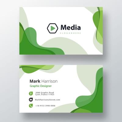 Stylish Liquidity PSD Business Card Template – Free Download