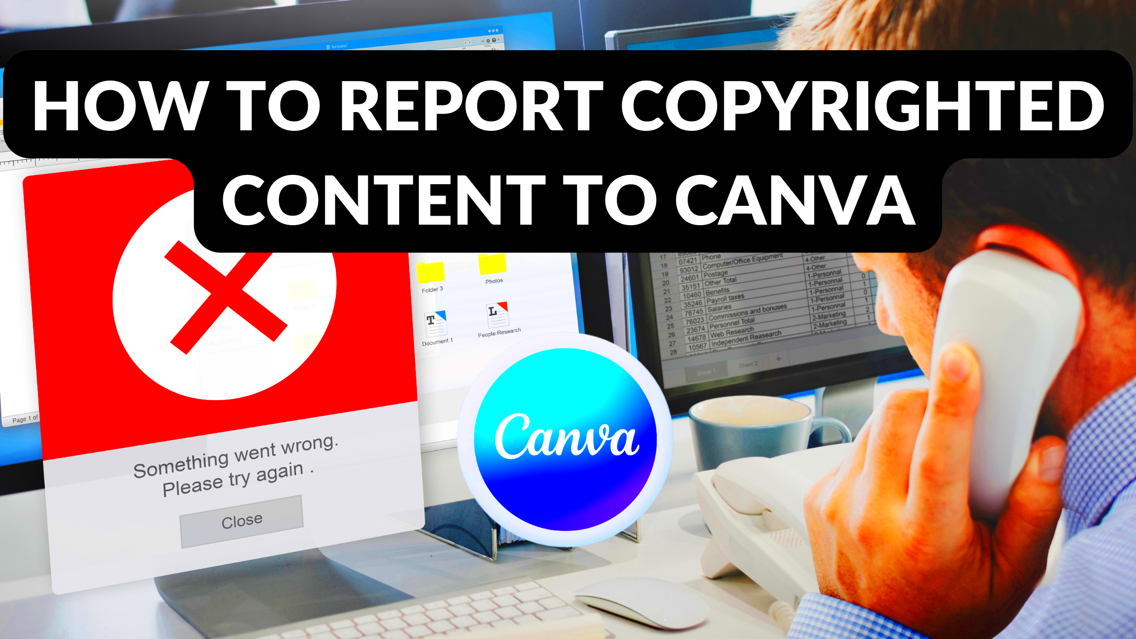 How to Report Copyrighted Content to Canva Canva Templates