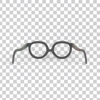 Cartoon Glasses: Free Download for Eye-Catching PSD Templates