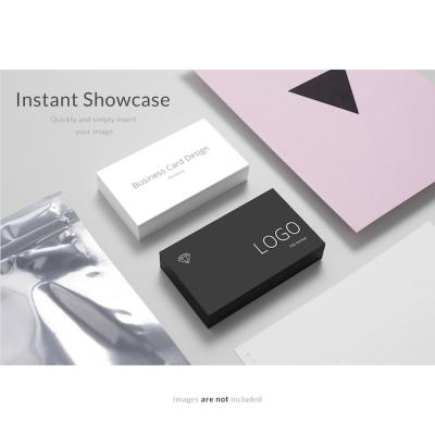 Elegant Business Card Mockup – Free Download