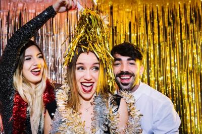 Young Friends Celebrate Together in 2018 – Free Stock Photo for Download