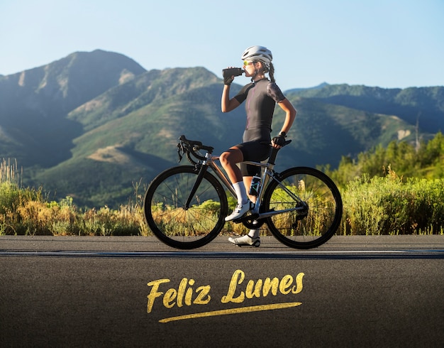 Happy Monday Inspiration: Woman Riding Bicycle – Free Stock Photo, Download Free