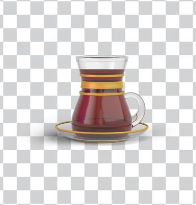 Eid Tea Cup on Right Side – Free Download Free Stock Photo