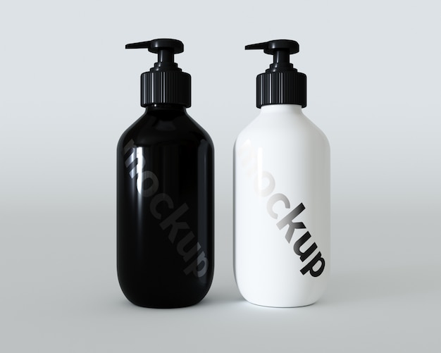 Black and White Packaging Mockup – Free Download for Your Projects