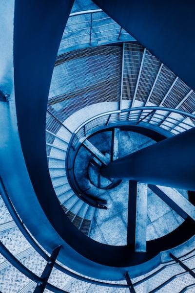 Spiral Staircase: Unique Directly Above Angle – Free Download