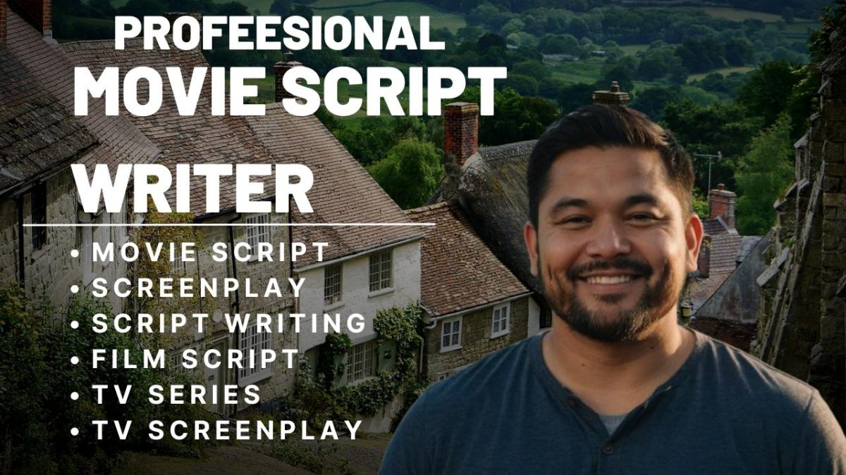 I Will Be Your Professional Scriptwriter for Movies, TV Pilots, and Feature Films