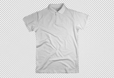 White Open Polo Shirt – Free Download, Free Stock Photo