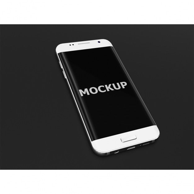 Modern Smartphone Mockup – Download Free Stock Photo