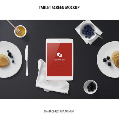 Tablet Screen Mockup – Free Download