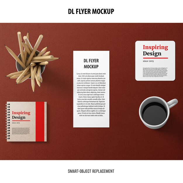 DL Flyer Mockup – Free to Download